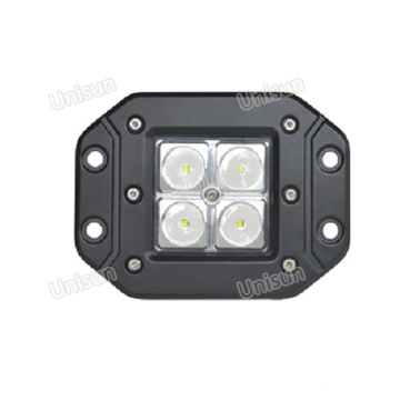 Waterproof 4" 12V 12W CREE LED Car Work Light